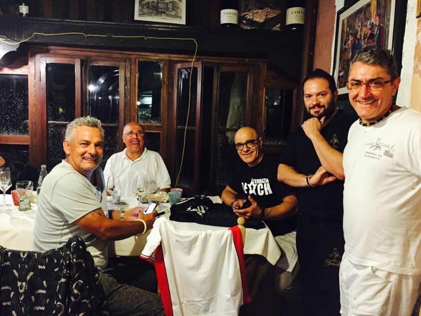 Roberto Baggio alla Locanda Zanella