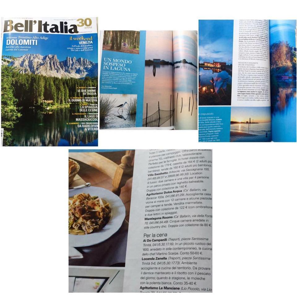 Locanda Zanella su Bell'Italia di giugno